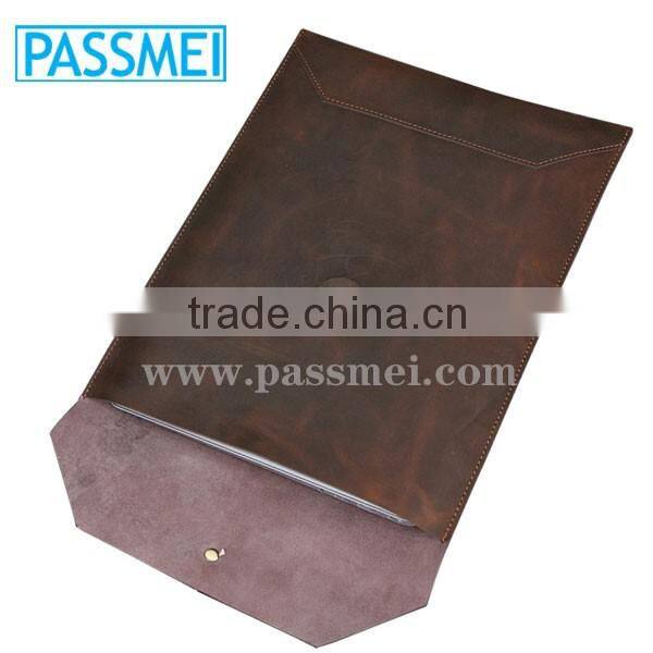 Men's Real Leather Business Clutch Bag Handbag Vintage Cowhide Briefcase