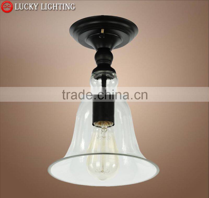 glass ceiling lamp housing lighting