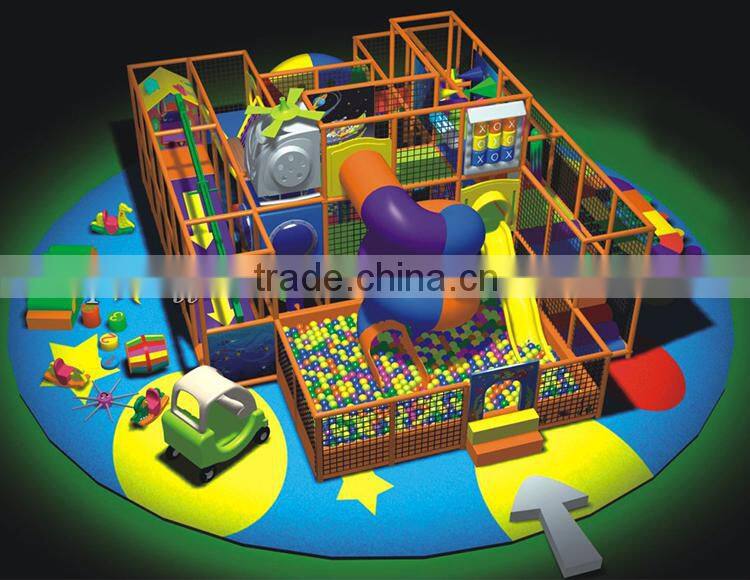 Free design CE & GS standard eco-friendly LLDPE indoor playground sports facilities for children
