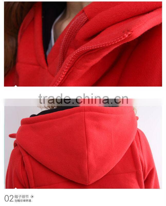 New design women waistcoat manufacturer bright color cold winter waistcoats