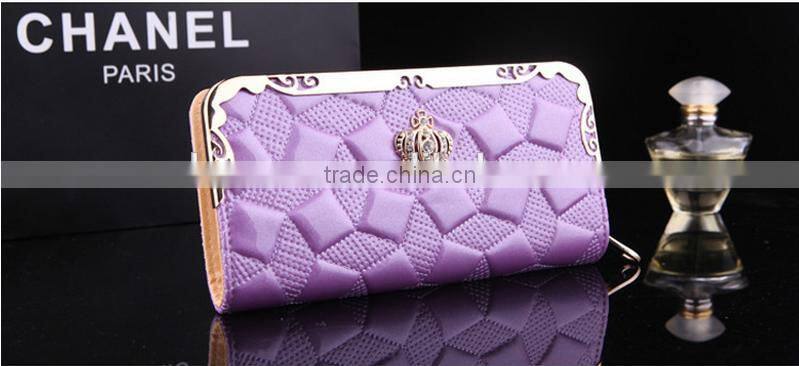Women luxury wallet 3D fancy girls purse lady wallet money bag
