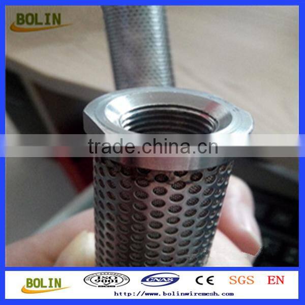 Hot Sale Stainless Steel / Inconel / Titanium Perforated Metal Sheet / Strainer Mesh (free sample)