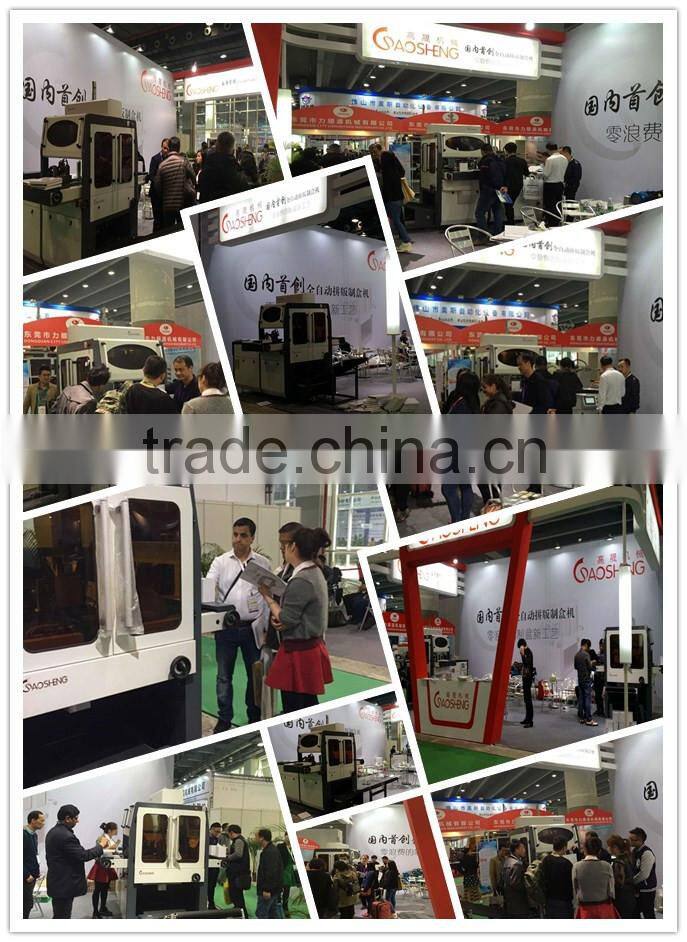 GS-330 Computerized paper box making machine price