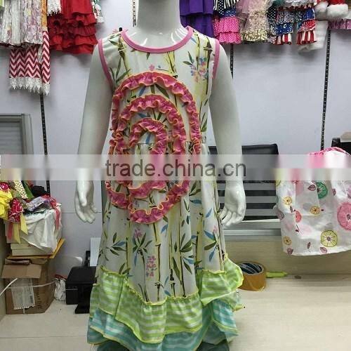 2016 New summer preorder clothes Toddler Girl Boutique Summer Giggle Moon Outfit little girls spring and summer cutest outfits