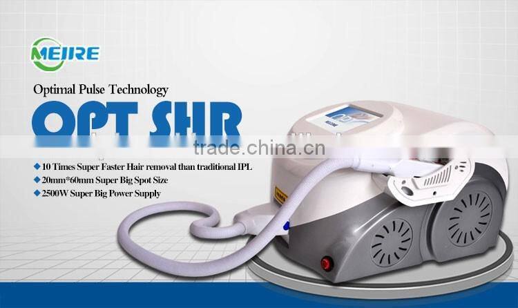 Newest high quality opt ipl portable hair removal