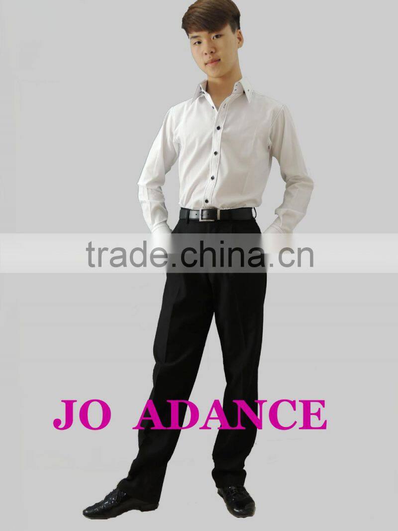 Men dance practice pants Men's ballroom dance pants Men's Exercises clothing Ballroom Clothing Tights