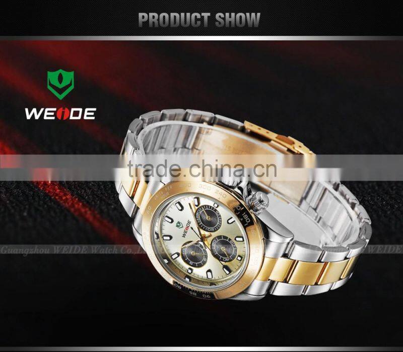 Male Smart Brand watch Water Resistant wristwatch Full stainless Steel Watches Quartz Movement Diver watch case