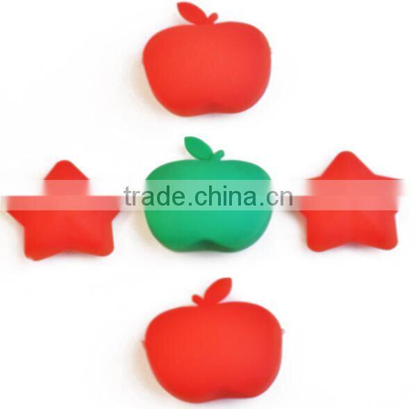Wholesale Popular Safe Baby Teether Ring Silicone