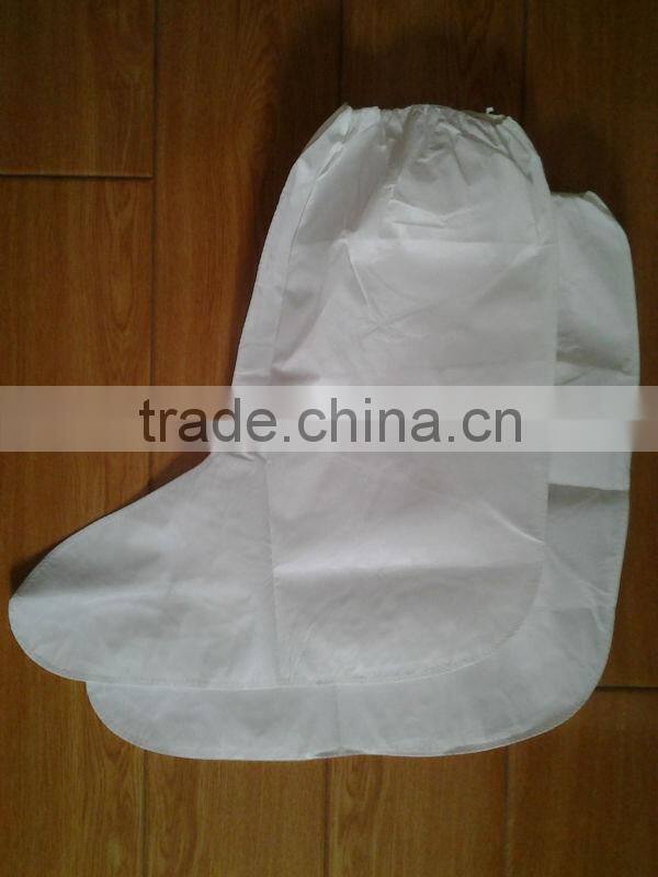 Disposable nonwoven boot cover for clean room use,non woven boot cover,waterproof boot cover