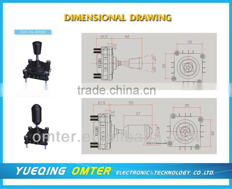 CV4 industrial switch joystick