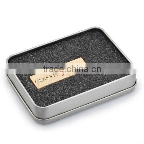 Christmas gift wood usb pendrive 8gb real capacity