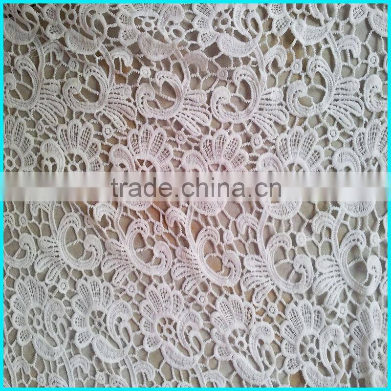 floral african lace fabrics for wedding dress