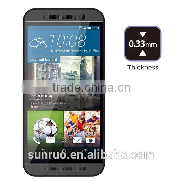 New tempered glass touch screen protective film for htc , screen guard for HT