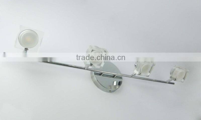 elegant acrylic wall mounted led bed lamp