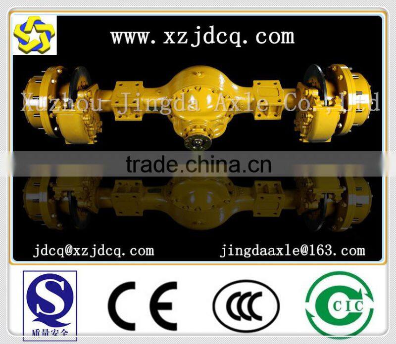 unique supplier for xcmg wheel loader 3 ton axle 4 ton axle assembly and wheel loader spare parts jingda axle