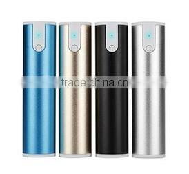 Portable charger 2600mah flashlight power bank