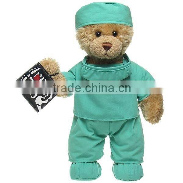 BSCI Toy Chubby Bear Personized Bear Costume Bear Doctor