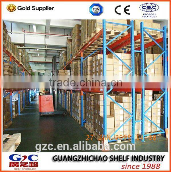 Adjustable Blue And Orange Pallet Racking