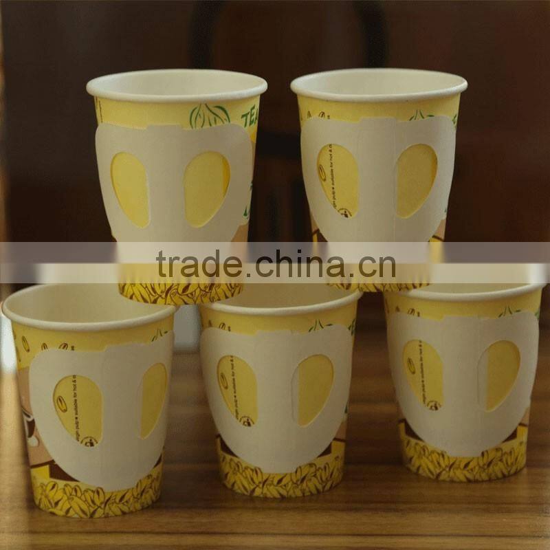 New Design Logo printed Paper Cup With Handle