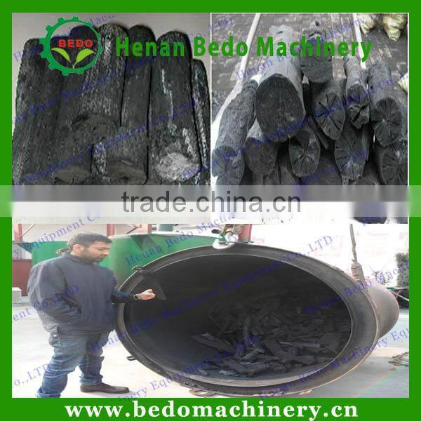 hot selling charcoal carbonizing oven/charcoal kiln designed with hoist with the factory price 008613253417552