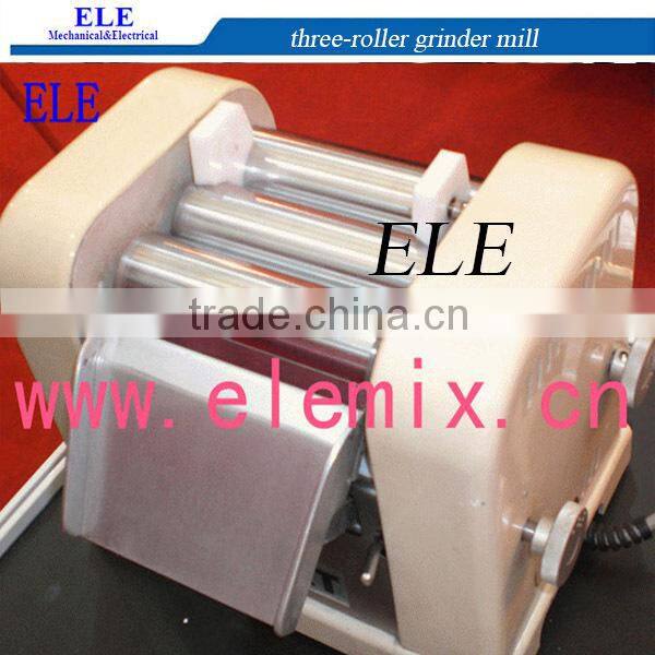 Three roller mill/grinding machine
