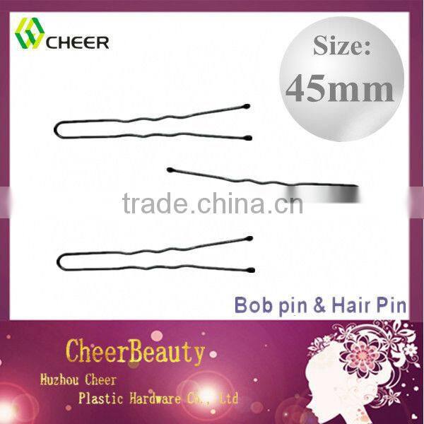 Salon metal hair clip BP014/steel bobby pin/ small bobby pins