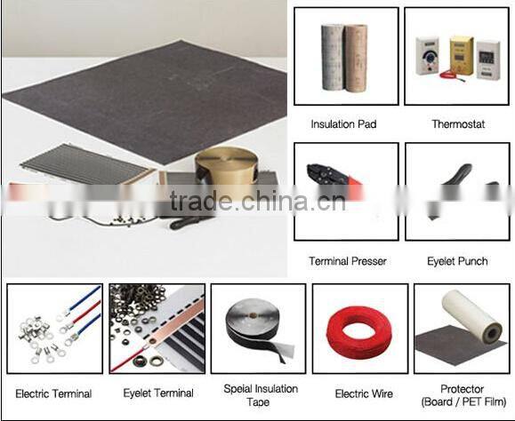 China supplier underfloor carbon heating film