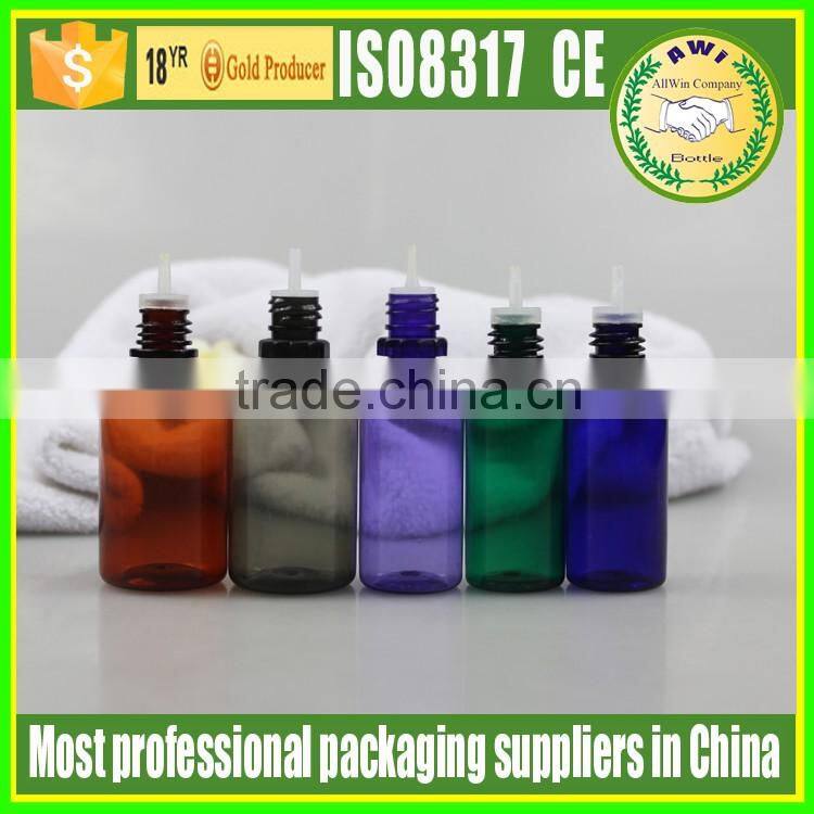 e cigarette flavor liquid oil pet bottle 20ml