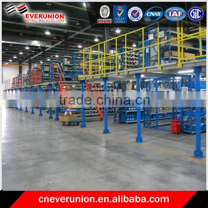 ISO and CE approved steel Mezzanine Racking