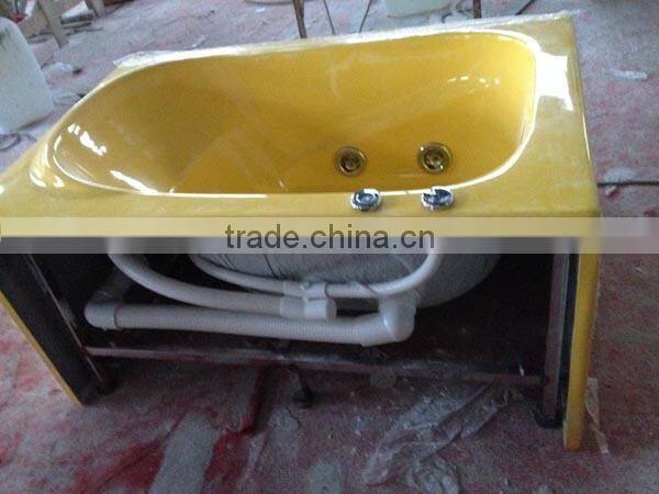 Plastic bathtub for baby,fibergass bathtub with massage