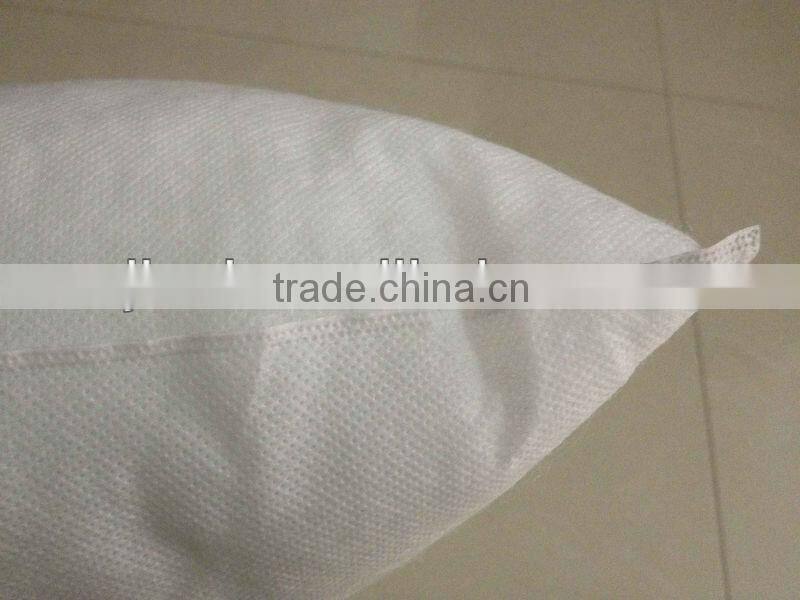 Ultrasonically welded edging of pillows