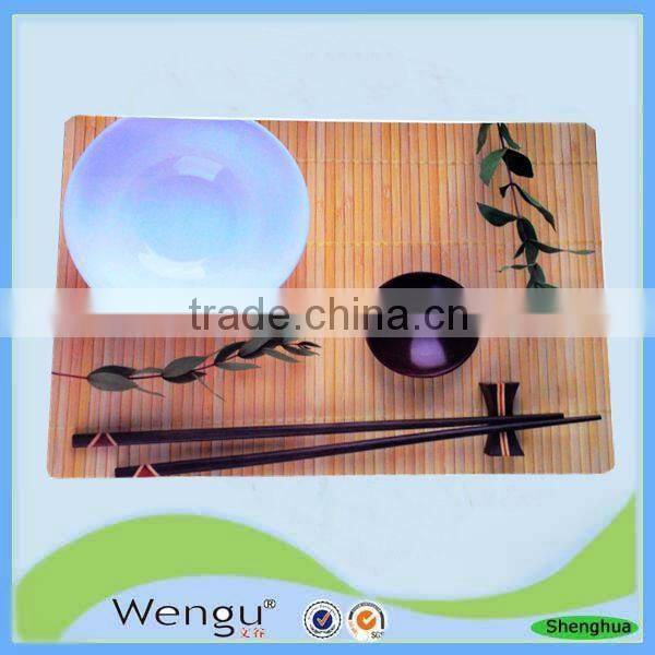 Printed clear dinner plastic place mat PLACEMATS /fplacemat supplier and manufacture