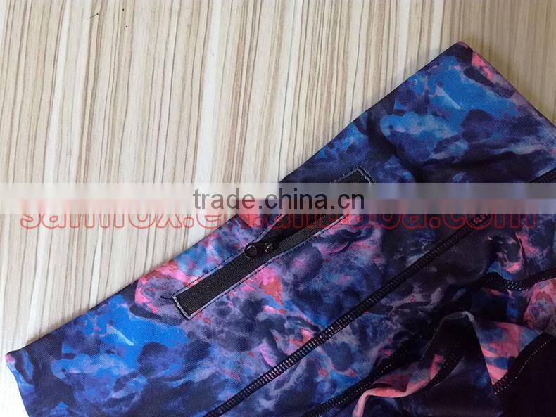 280-1 OEM 87%NYLON 13%SPANDEX Sublimated Mesh Stitching Women GYM Custom Wholesale Leggings