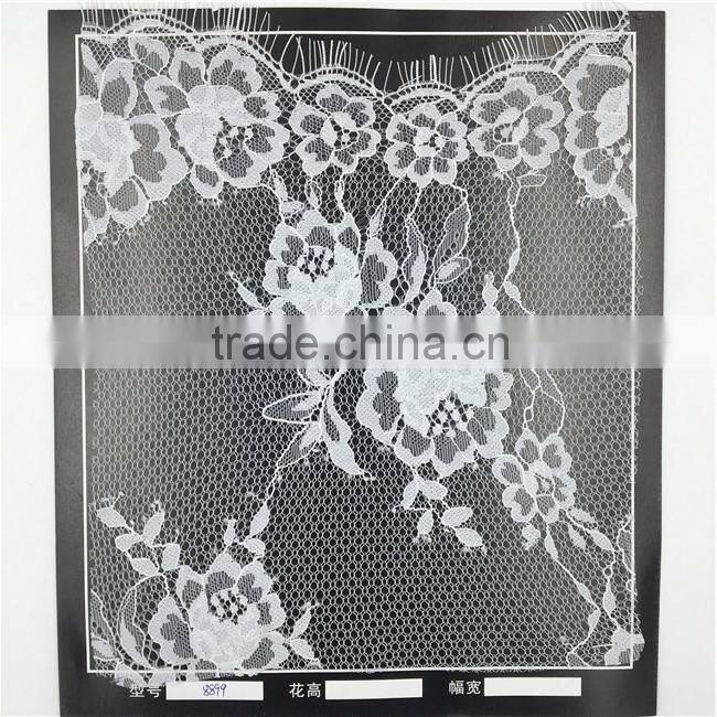 Wholesale Fashion Embroidery Lace,White Eyelash Lace Trim