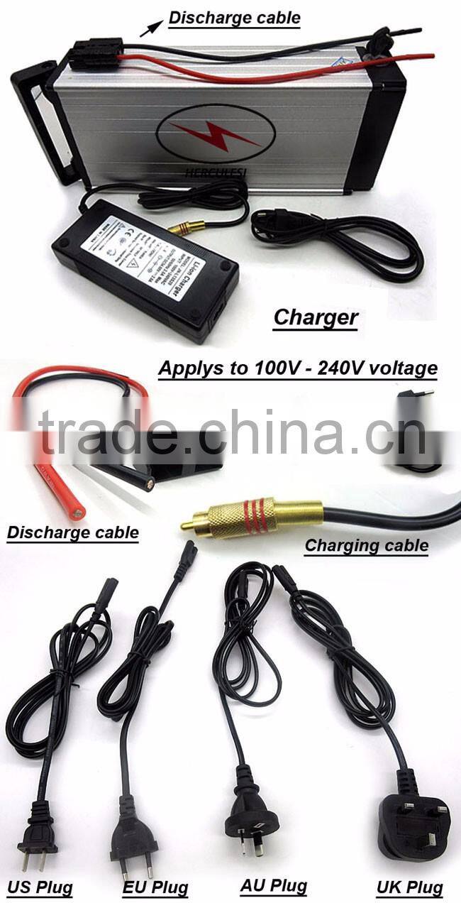 Deep Cycle Green EVS Electric Bike Battery 36V 24Ah with Samsung Cell , 36V 800W Electric Bike Battery