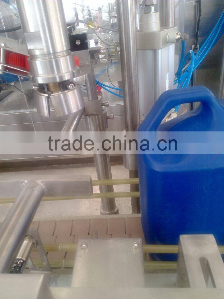 Automatic Lube oil barrel Capping Machine with single head