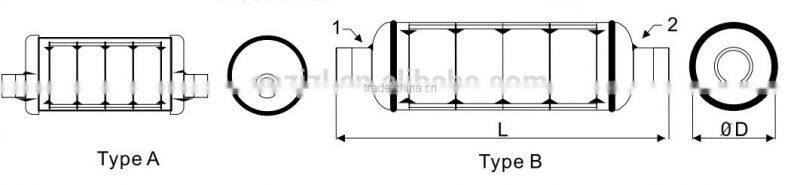 RESOUR Air Compressor Muffler