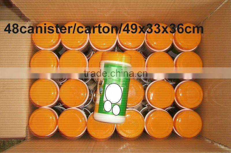 100pc/canister LCD cleaner screen wipe cleaner