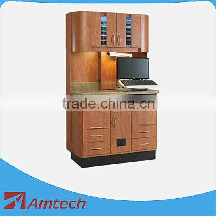 Top Sale European fashion designe functional AM-18-D dental clinic cabinet high medical hospital furniture