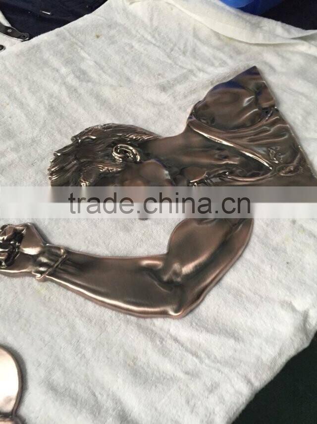 Bronze portrait die casting metal craft OEM