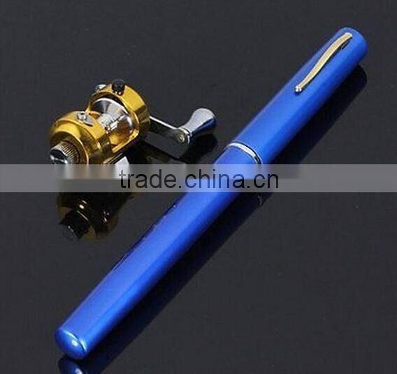 Mini Portable Pocket Fishing rod / pen fishing rod / fishing Rod Pole Reel