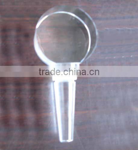 Fashion Blue Diamond Crystal Wine Stopper