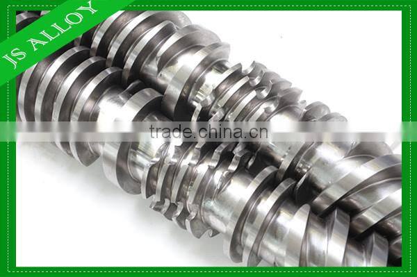 Alloy Spraying screw and barrel /screw and barrel for PP/PVC pipe for plastic product