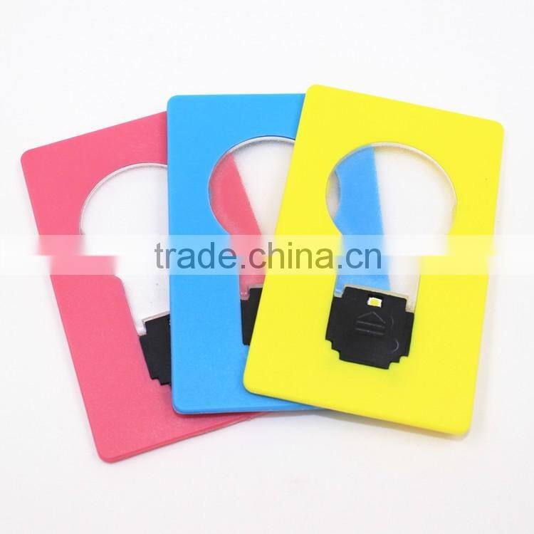 Portable Pocket Purse Wallet LED Card Light Lamp
