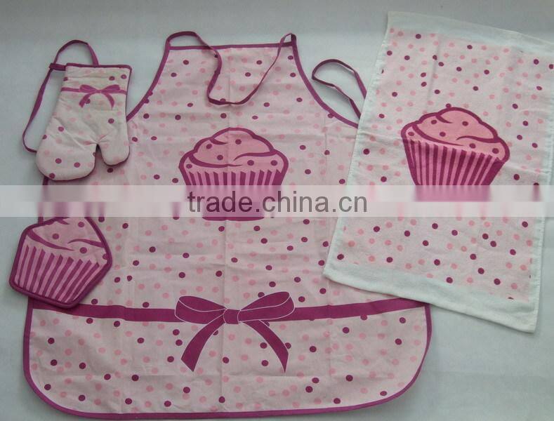 new design printing customized women home and garden apron