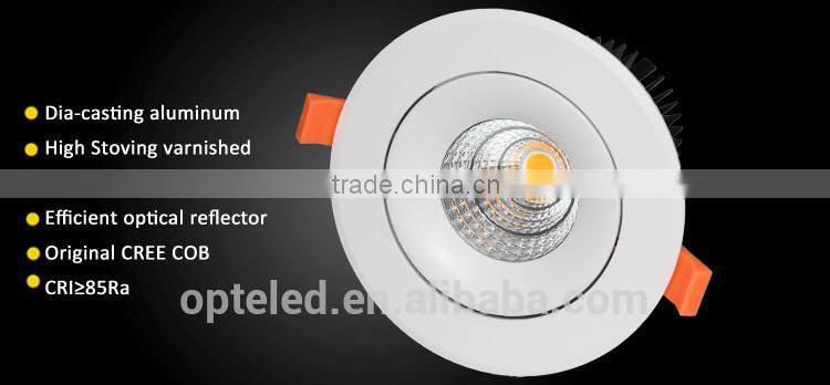25 Watts 20W Recessed COB LED Downlight With 110mm 105mm Cut out Refrofit