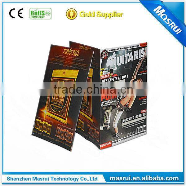 China Supplier Premium Qulity 4.3 " LCD Screen video Wedding Invitation Card