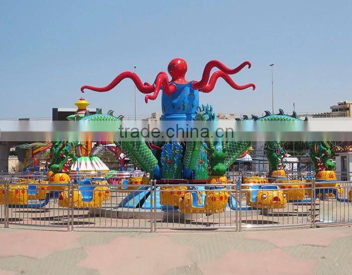 China Manufacturer Amusement Thrill Rides Supplier Big Octopus Rides