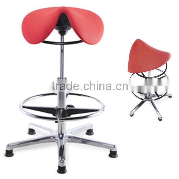High standard quality popular specialist saddle stool saddle stool for office, home and lab use
