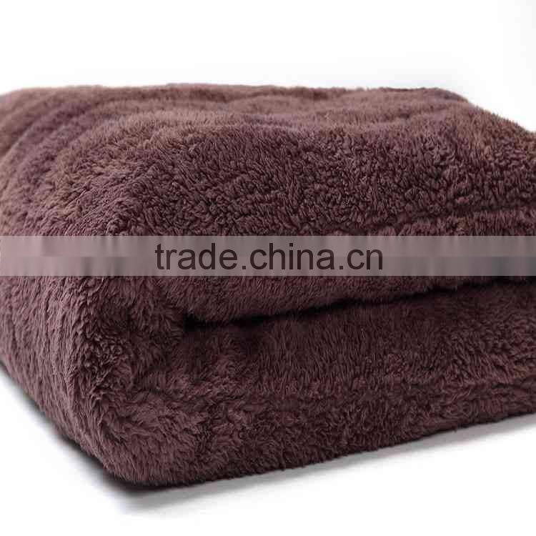 Queen Size Coral Fleece Waterproof Mattress Pad
